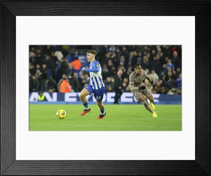 Framed Print : Brighton and Hove Albion vs. Tottenham Hotspur: A Premier League Battle at the American Express Stadium (28DEC23) Framed Print : Brighton and Hove Albion vs. Tottenham Hotspur: A Premier League Battle at the American Express Stadium (28DEC23)