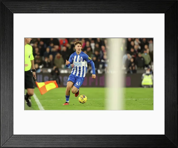 Framed Print : Battling in the Premier League: West Ham United vs. Brighton and Hove Albion at London Stadium (02.01.2024) Framed Print : Battling in the Premier League: West Ham United vs. Brighton and Hove Albion at London Stadium (02.01.2024)