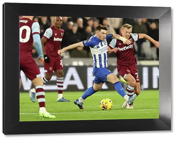 2nd January 2024: Intense Premier League Clash between West Ham United and Brighton & Hove Albion at London Stadium