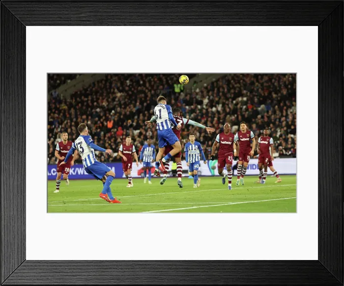 Framed Print : Showdown at London Stadium: West Ham United vs. Brighton and Hove Albion in the Premier League (02JAN24) Framed Print : Showdown at London Stadium: West Ham United vs. Brighton and Hove Albion in the Premier League (02JAN24)
