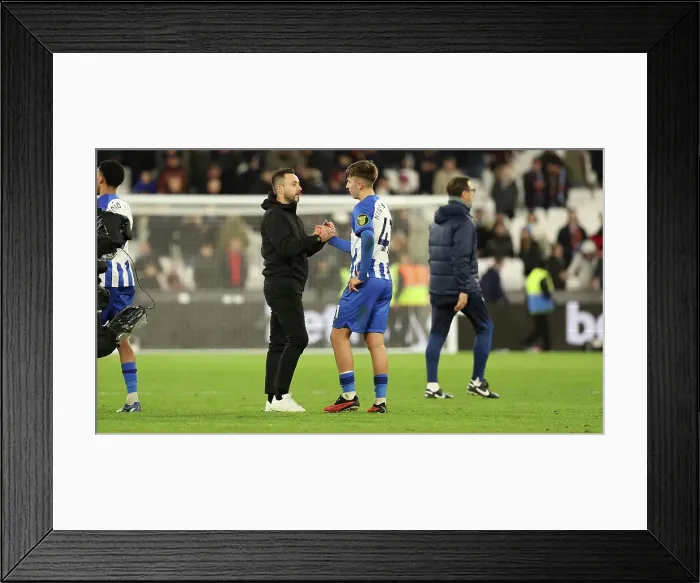 Framed Print : Premier League Clash: West Ham United vs. Brighton and Hove Albion (2nd January 2024) Framed Print : Premier League Clash: West Ham United vs. Brighton and Hove Albion (2nd January 2024)