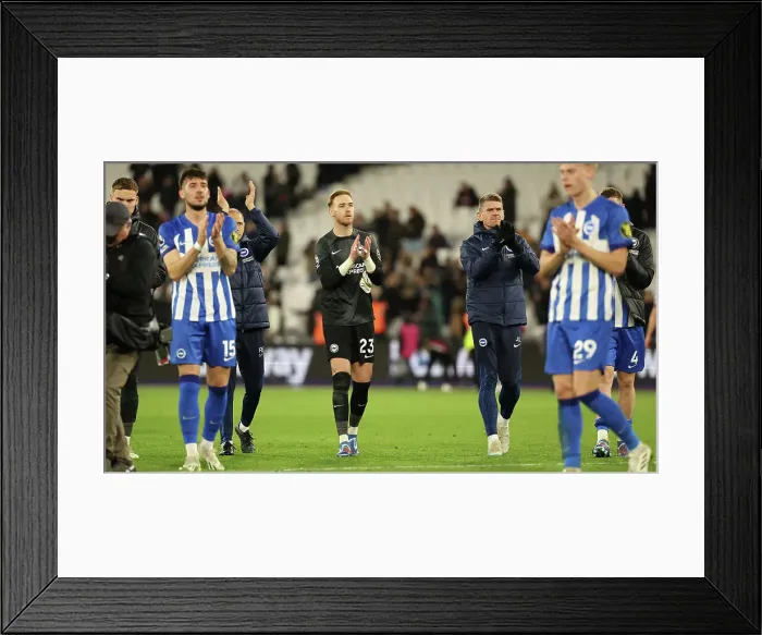 Framed Print : London Stadium Showdown: West Ham United vs. Brighton & Hove Albion (02JAN24) - Premier League Clash Framed Print : London Stadium Showdown: West Ham United vs. Brighton & Hove Albion (02JAN24) - Premier League Clash