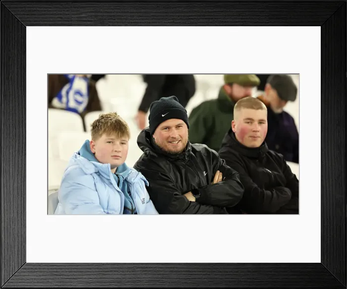 Framed Print : Showdown at London Stadium: West Ham United vs. Brighton and Hove Albion in the Premier League (02.01.2024)