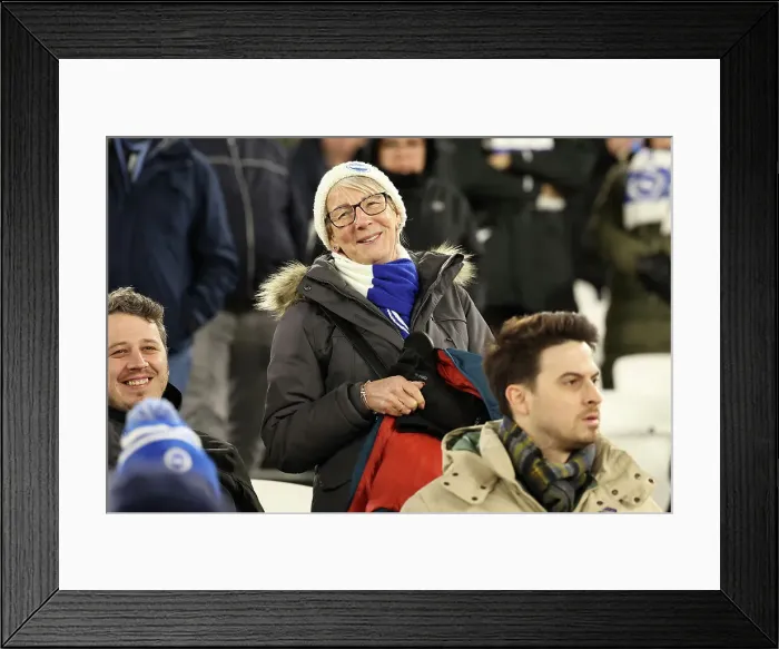 Framed Print : Battle at London Stadium: West Ham United vs. Brighton and Hove Albion in the Premier League (02JAN24) Framed Print : Battle at London Stadium: West Ham United vs. Brighton and Hove Albion in the Premier League (02JAN24)