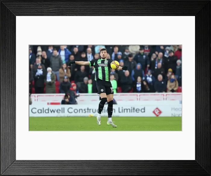 Framed Print : Stoke City v Brighton and Hove Albion FA Cup 3rd Round 06JAN24 Framed Print : Stoke City v Brighton and Hove Albion FA Cup 3rd Round 06JAN24