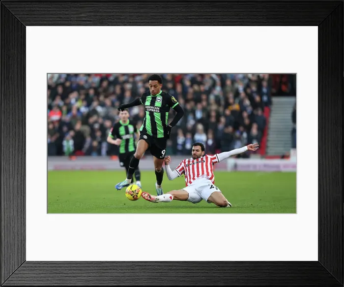 Framed Print : FA Cup 3rd Round: Brighton and Hove Albion vs Stoke City Showdown at bet365 Stadium (06JAN24) Framed Print : FA Cup 3rd Round: Brighton and Hove Albion vs Stoke City Showdown at bet365 Stadium (06JAN24)