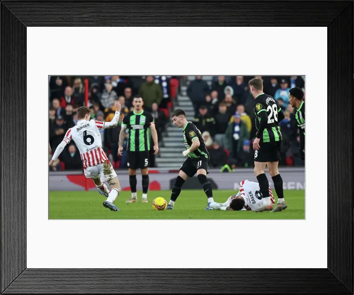 Framed Print : FA Cup 2023 / 24: Brighton and Hove Albion vs Stoke City Showdown at bet365 Stadium (6th January 2024) Framed Print : FA Cup 2023 / 24: Brighton and Hove Albion vs Stoke City Showdown at bet365 Stadium (6th January 2024)