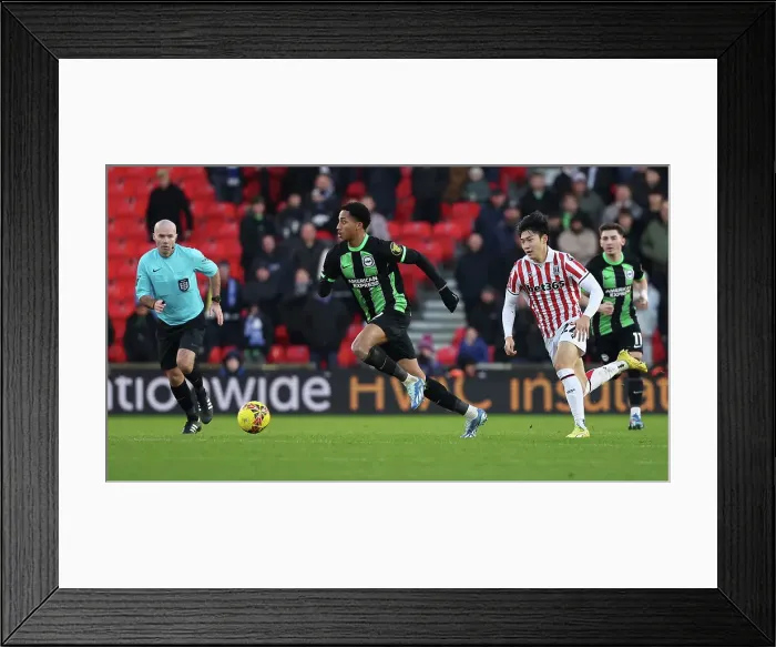 Framed Print : FA Cup Third Round Showdown: Brighton and Hove Albion vs Stoke City at bet365 Stadium (06JAN24) Framed Print : FA Cup Third Round Showdown: Brighton and Hove Albion vs Stoke City at bet365 Stadium (06JAN24)