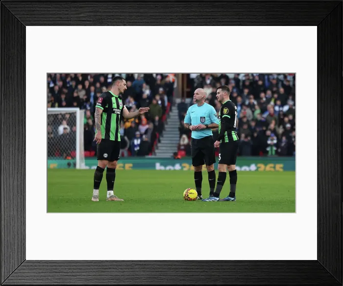 Framed Print : FA Cup Third Round: Brighton and Hove Albion vs Stoke City Showdown at bet365 Stadium (06JAN24) Framed Print : FA Cup Third Round: Brighton and Hove Albion vs Stoke City Showdown at bet365 Stadium (06JAN24)