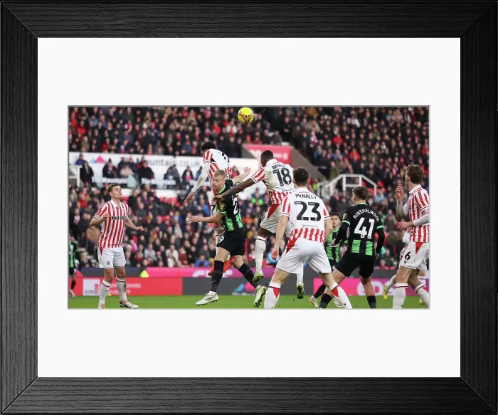 Framed Print : FA Cup 3rd Round Battle: Brighton & Hove Albion vs Stoke City at bet365 Stadium (06.01.24) Framed Print : FA Cup 3rd Round Battle: Brighton & Hove Albion vs Stoke City at bet365 Stadium (06.01.24)