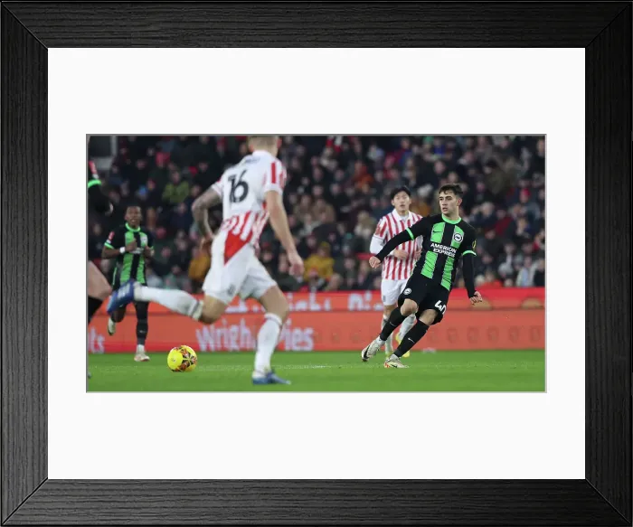 Framed Print : FA Cup Clash: Brighton and Hove Albion vs Stoke City at bet365 Stadium (06JAN24) Framed Print : FA Cup Clash: Brighton and Hove Albion vs Stoke City at bet365 Stadium (06JAN24)