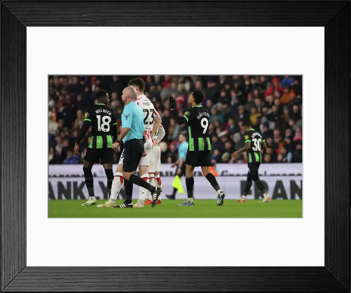 Framed Print : FA Cup Showdown: Brighton and Hove Albion vs Stoke City at bet365 Stadium (06JAN24) Framed Print : FA Cup Showdown: Brighton and Hove Albion vs Stoke City at bet365 Stadium (06JAN24)