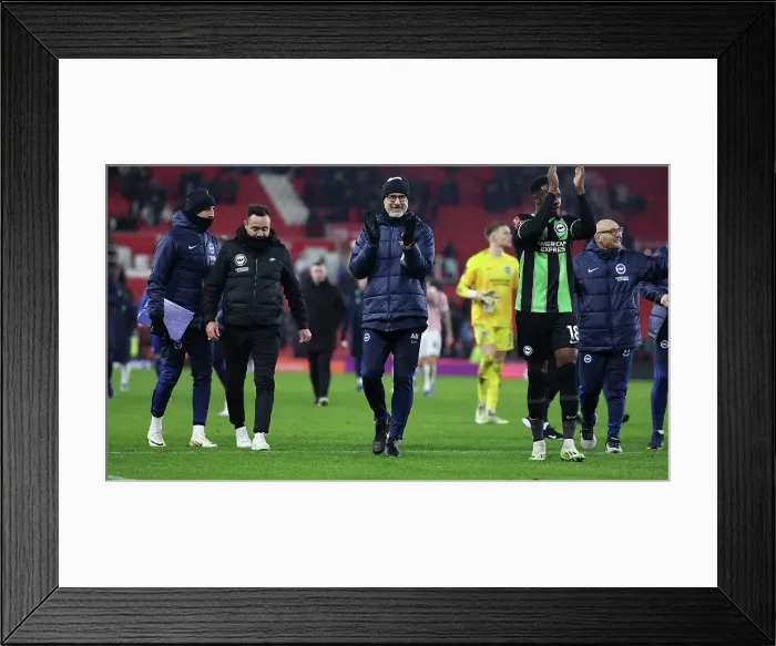 Framed Print : FA Cup 2023-24: Brighton and Hove Albion vs. Stoke City Battle at bet365 Stadium (06JAN24) Framed Print : FA Cup 2023-24: Brighton and Hove Albion vs. Stoke City Battle at bet365 Stadium (06JAN24)