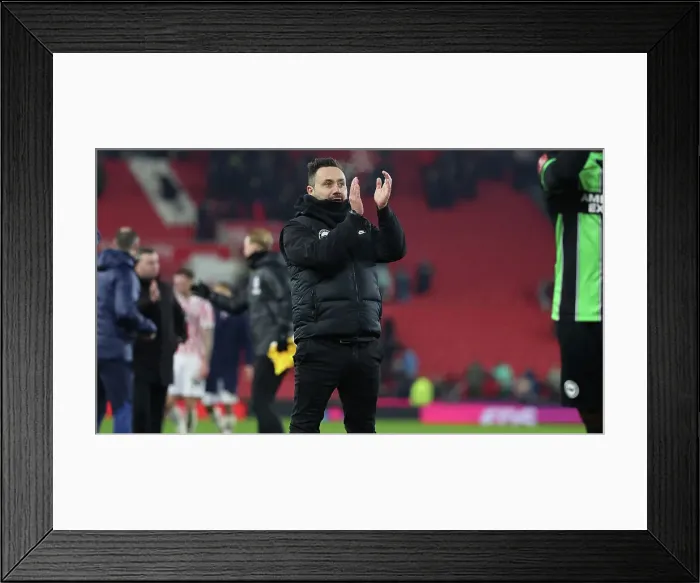 Framed Print : Intense FA Cup Moment: Stoke City vs. Brighton & Hove Albion at bet365 Stadium (06.01.2024) Framed Print : Intense FA Cup Moment: Stoke City vs. Brighton & Hove Albion at bet365 Stadium (06.01.2024)