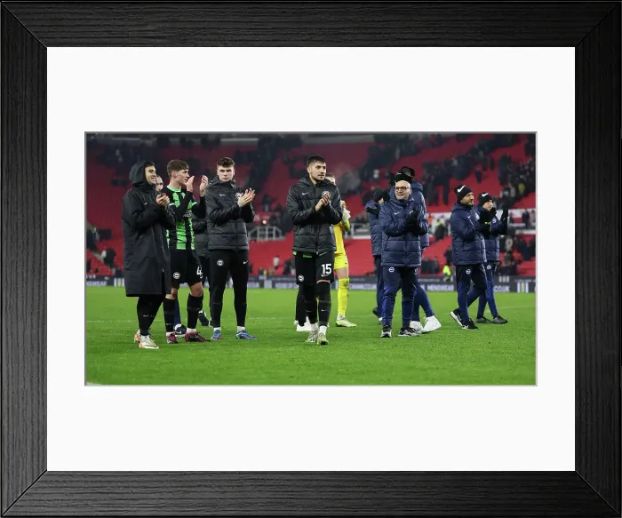 Framed Print : FA Cup 3rd Round: Brighton and Hove Albion vs Stoke City Showdown at bet365 Stadium (06JAN24) Framed Print : FA Cup 3rd Round: Brighton and Hove Albion vs Stoke City Showdown at bet365 Stadium (06JAN24)