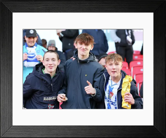 Framed Print : FA Cup Third Round: Stoke City vs Brighton & Hove Albion Clash at bet365 Stadium (January 6, 2024) Framed Print : FA Cup Third Round: Stoke City vs Brighton & Hove Albion Clash at bet365 Stadium (January 6, 2024)