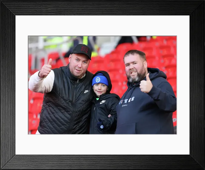 Framed Print : Intense FA Cup Clash: Stoke City vs. Brighton & Hove Albion at bet365 Stadium (January 6, 2024) Framed Print : Intense FA Cup Clash: Stoke City vs. Brighton & Hove Albion at bet365 Stadium (January 6, 2024)