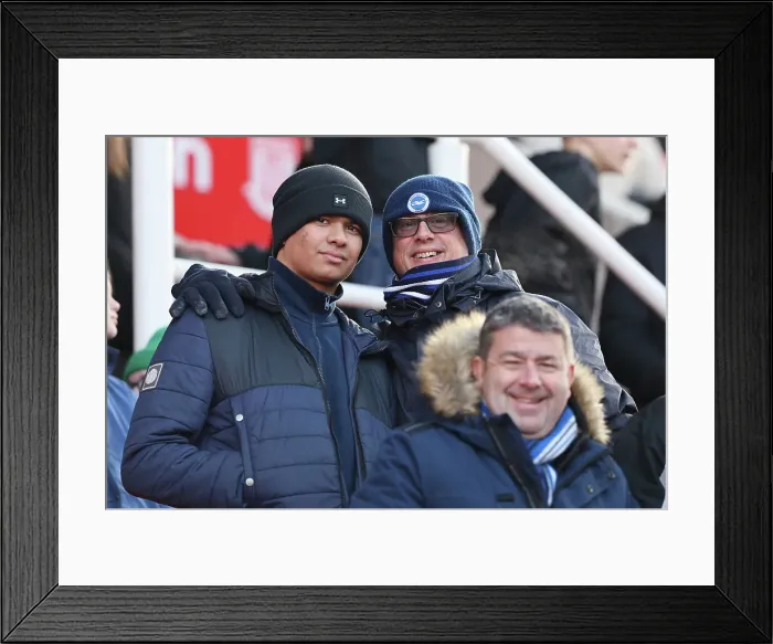Framed Print : Battle at bet365 Stadium: FA Cup Third Round Clash Between Stoke City and Brighton and Hove Albion (January 6, 2024) Framed Print : Battle at bet365 Stadium: FA Cup Third Round Clash Between Stoke City and Brighton and Hove Albion (January 6, 2024)