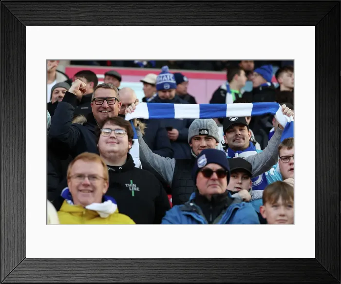 Framed Print : Intense FA Cup Battle: Stoke City vs. Brighton & Hove Albion at bet365 Stadium (January 6, 2024) Framed Print : Intense FA Cup Battle: Stoke City vs. Brighton & Hove Albion at bet365 Stadium (January 6, 2024)