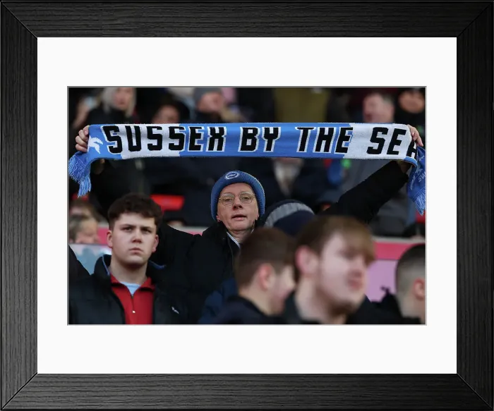 Framed Print : Intense FA Cup Third Round Battle: Stoke City vs. Brighton & Hove Albion at bet365 Stadium (January 6, 2024) Framed Print : Intense FA Cup Third Round Battle: Stoke City vs. Brighton & Hove Albion at bet365 Stadium (January 6, 2024)