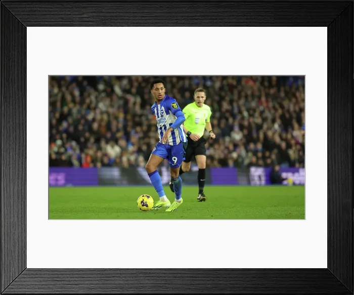 Framed Print : Intense Premier League Showdown: Brighton & Hove Albion vs. Wolverhampton Wanderers (January 21, 2024) Framed Print : Intense Premier League Showdown: Brighton & Hove Albion vs. Wolverhampton Wanderers (January 21, 2024)