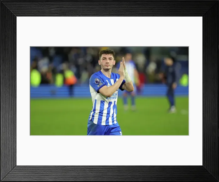 Framed Print : Intense Premier League Showdown: Brighton & Hove Albion vs. Wolverhampton Wanderers (21st January 2024) Framed Print : Intense Premier League Showdown: Brighton & Hove Albion vs. Wolverhampton Wanderers (21st January 2024)