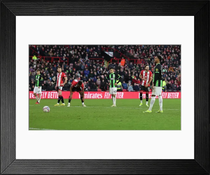 Framed Print : Brighton and Hove Albion vs Sheffield United: FA Cup 4th Round Battle at Bramall Lane (27Jan24) Framed Print : Brighton and Hove Albion vs Sheffield United: FA Cup 4th Round Battle at Bramall Lane (27Jan24)