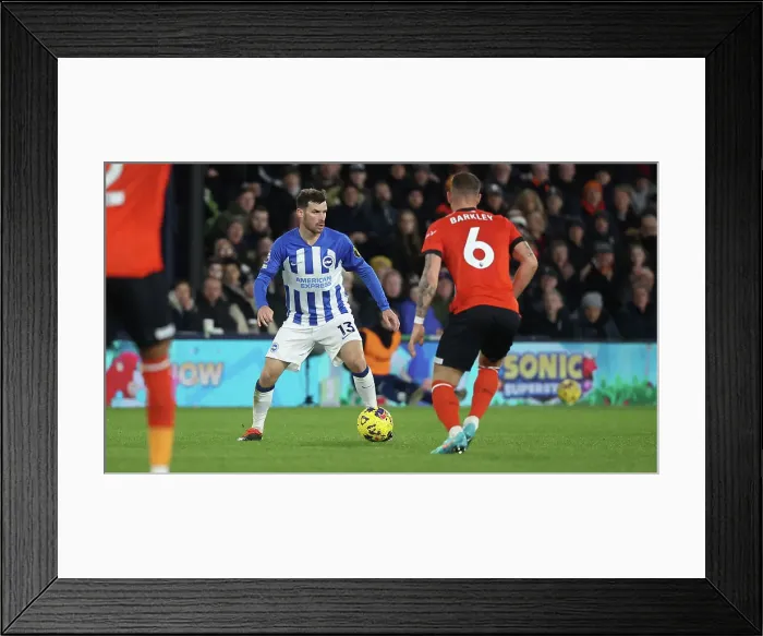 Framed Print : Luton Town v Brighton and Hove Albion Premier League 30JAN24 Framed Print : Luton Town v Brighton and Hove Albion Premier League 30JAN24