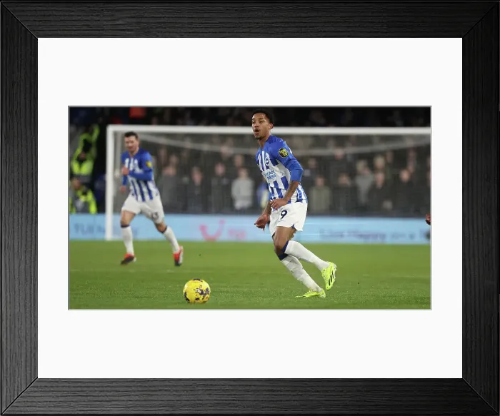 Framed Print : Luton Town v Brighton and Hove Albion Premier League 30JAN24 Framed Print : Luton Town v Brighton and Hove Albion Premier League 30JAN24