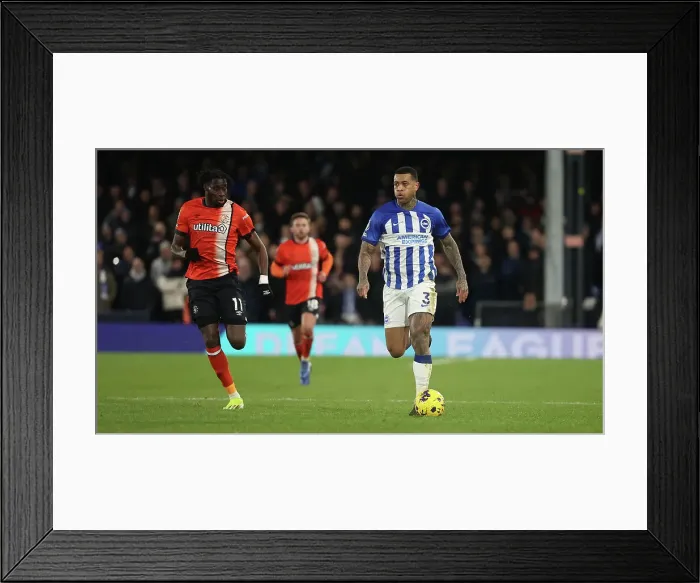 Framed Print : Luton Town v Brighton and Hove Albion Premier League 30JAN24 Framed Print : Luton Town v Brighton and Hove Albion Premier League 30JAN24