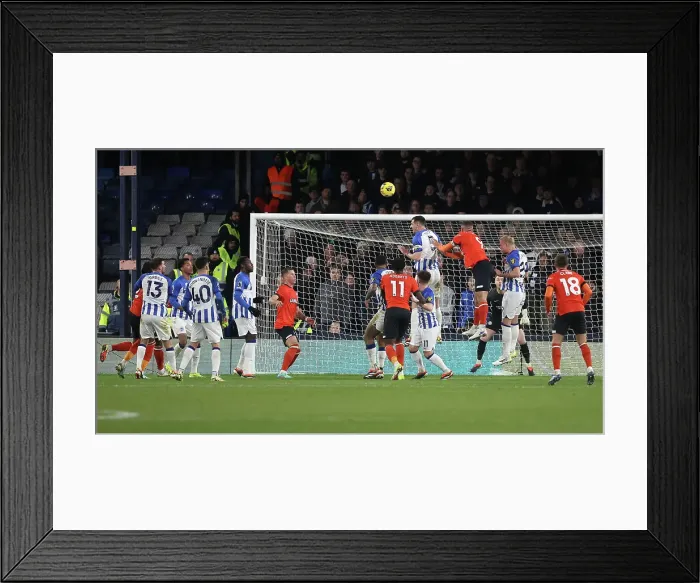Framed Print : Luton Town v Brighton and Hove Albion Premier League 30JAN24 Framed Print : Luton Town v Brighton and Hove Albion Premier League 30JAN24