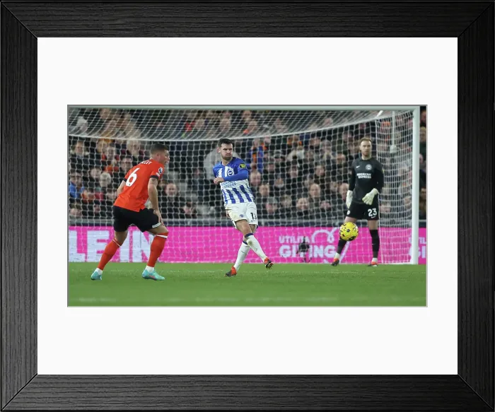 Framed Print : Luton Town v Brighton and Hove Albion Premier League 30JAN24 Framed Print : Luton Town v Brighton and Hove Albion Premier League 30JAN24
