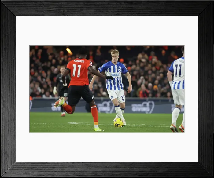 Framed Print : Luton Town v Brighton and Hove Albion Premier League 30JAN24 Framed Print : Luton Town v Brighton and Hove Albion Premier League 30JAN24