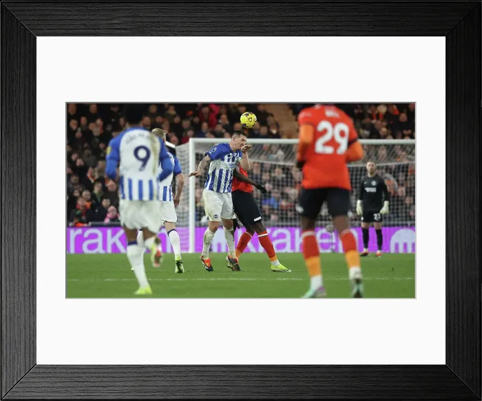 Framed Print : Luton Town v Brighton and Hove Albion Premier League 30JAN24 Framed Print : Luton Town v Brighton and Hove Albion Premier League 30JAN24