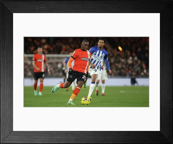 Framed Print : Luton Town v Brighton and Hove Albion Premier League 30JAN24 Framed Print : Luton Town v Brighton and Hove Albion Premier League 30JAN24