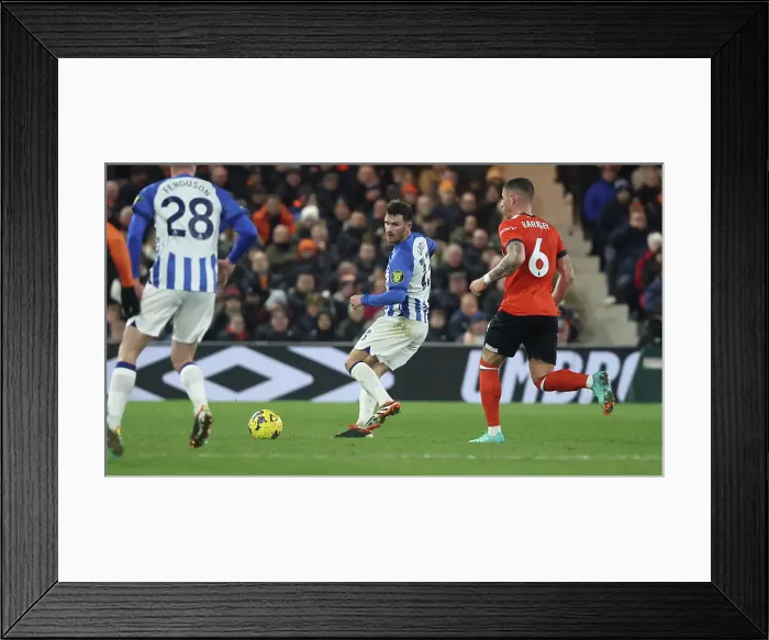 Framed Print : Luton Town v Brighton and Hove Albion Premier League 30JAN24 Framed Print : Luton Town v Brighton and Hove Albion Premier League 30JAN24