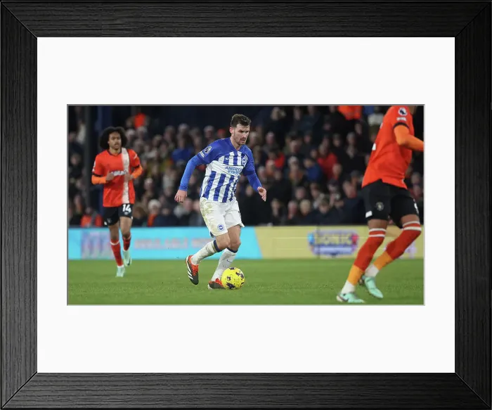 Framed Print : Luton Town v Brighton and Hove Albion Premier League 30JAN24 Framed Print : Luton Town v Brighton and Hove Albion Premier League 30JAN24