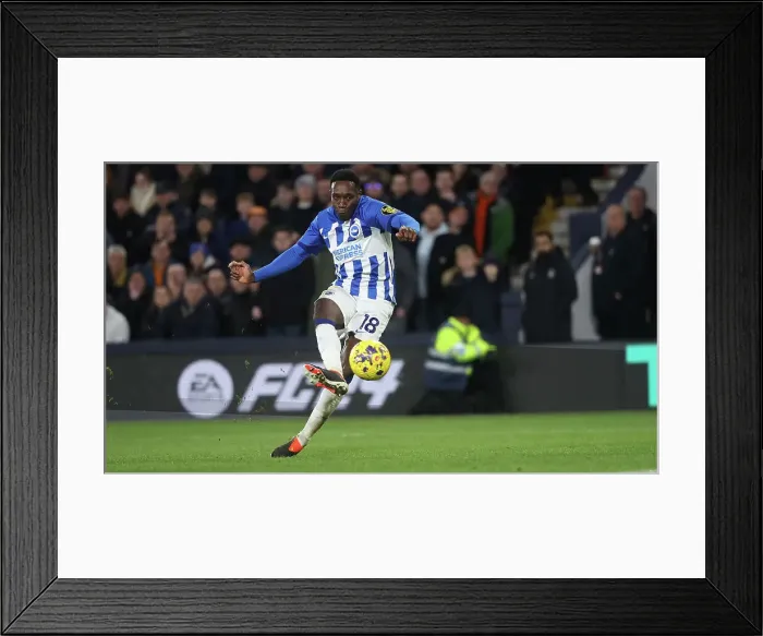 Framed Print : Luton Town v Brighton and Hove Albion Premier League 30JAN24 Framed Print : Luton Town v Brighton and Hove Albion Premier League 30JAN24