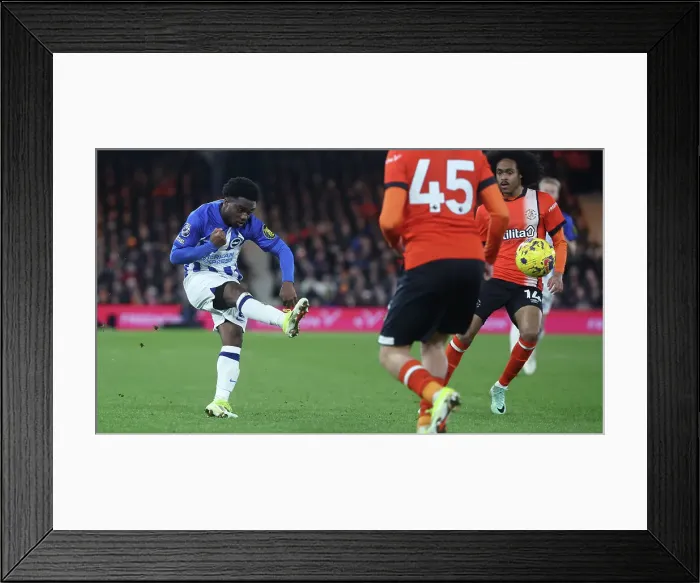 Framed Print : Luton Town v Brighton and Hove Albion Premier League 30JAN24 Framed Print : Luton Town v Brighton and Hove Albion Premier League 30JAN24