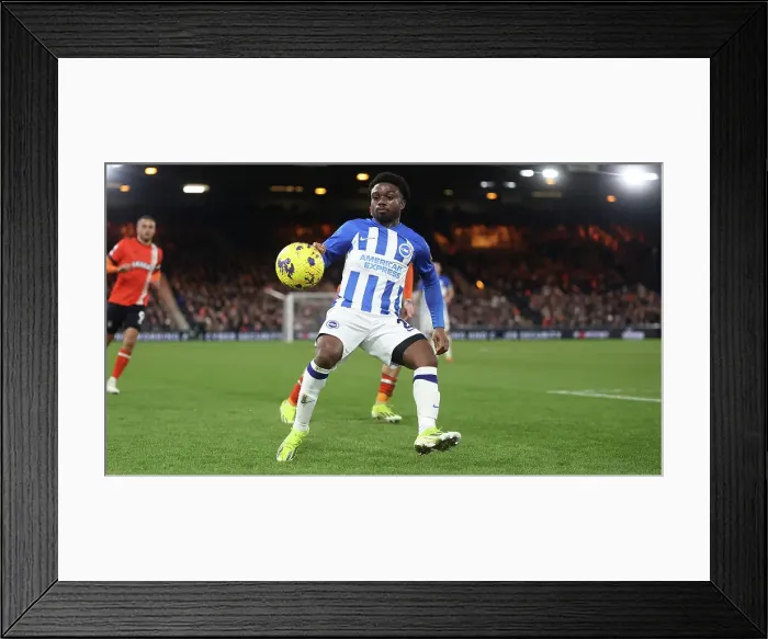 Framed Print : Luton Town v Brighton and Hove Albion Premier League 30JAN24 Framed Print : Luton Town v Brighton and Hove Albion Premier League 30JAN24