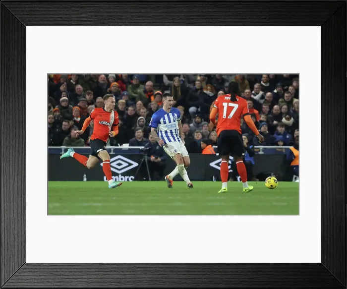 Framed Print : Luton Town v Brighton and Hove Albion Premier League 30JAN24 Framed Print : Luton Town v Brighton and Hove Albion Premier League 30JAN24