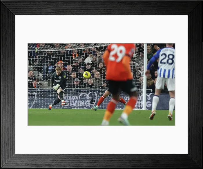 Framed Print : Luton Town v Brighton and Hove Albion Premier League 30JAN24 Framed Print : Luton Town v Brighton and Hove Albion Premier League 30JAN24