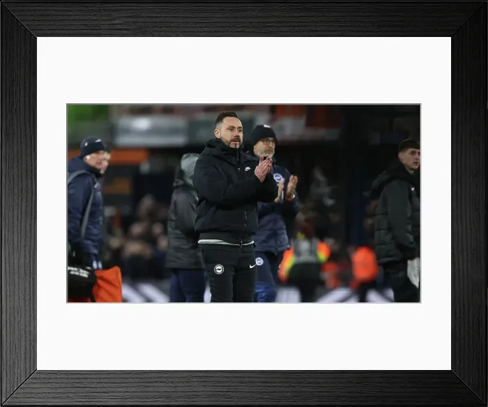 Framed Print : Luton Town v Brighton and Hove Albion Premier League 30JAN24 Framed Print : Luton Town v Brighton and Hove Albion Premier League 30JAN24