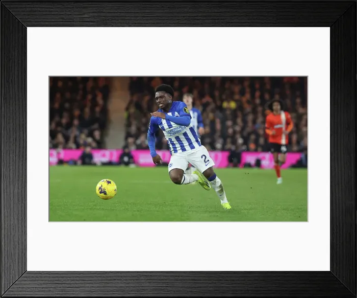 Framed Print : Luton Town v Brighton and Hove Albion Premier League 30JAN24 Framed Print : Luton Town v Brighton and Hove Albion Premier League 30JAN24