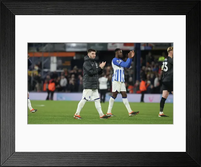 Framed Print : Luton Town v Brighton and Hove Albion Premier League 30JAN24 Framed Print : Luton Town v Brighton and Hove Albion Premier League 30JAN24