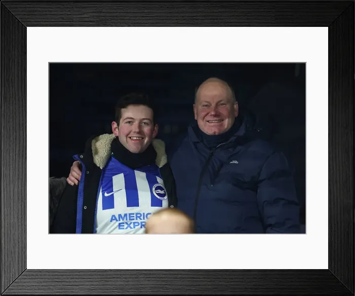Framed Print : Luton Town v Brighton and Hove Albion Premier League 30JAN24 Framed Print : Luton Town v Brighton and Hove Albion Premier League 30JAN24