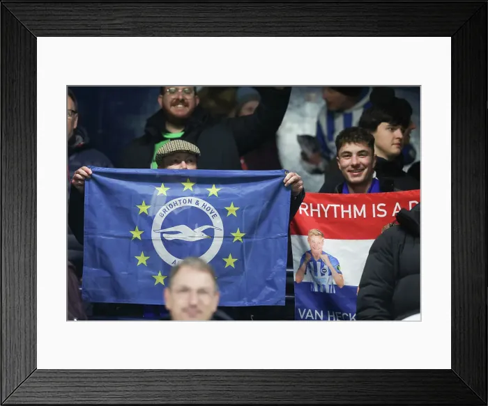 Framed Print : Luton Town v Brighton and Hove Albion Premier League 30JAN24 Framed Print : Luton Town v Brighton and Hove Albion Premier League 30JAN24