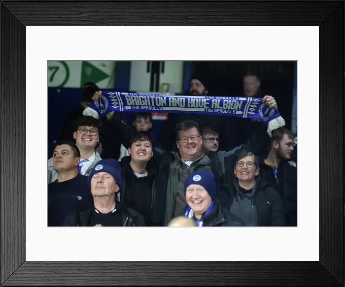 Framed Print : Luton Town v Brighton and Hove Albion Premier League 30JAN24 Framed Print : Luton Town v Brighton and Hove Albion Premier League 30JAN24