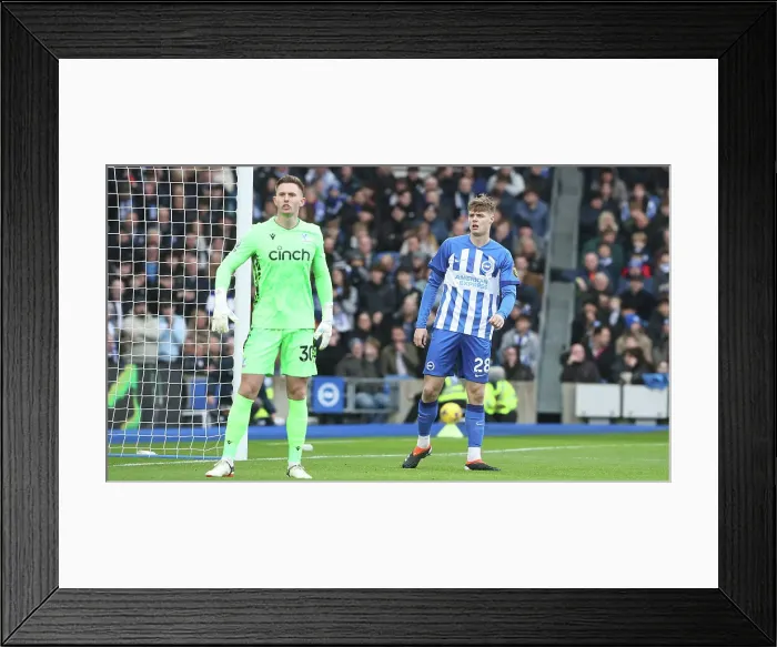 Framed Print : Brighton and Hove Albion v Crystal Palace Premier League 04FEB24 Framed Print : Brighton and Hove Albion v Crystal Palace Premier League 04FEB24