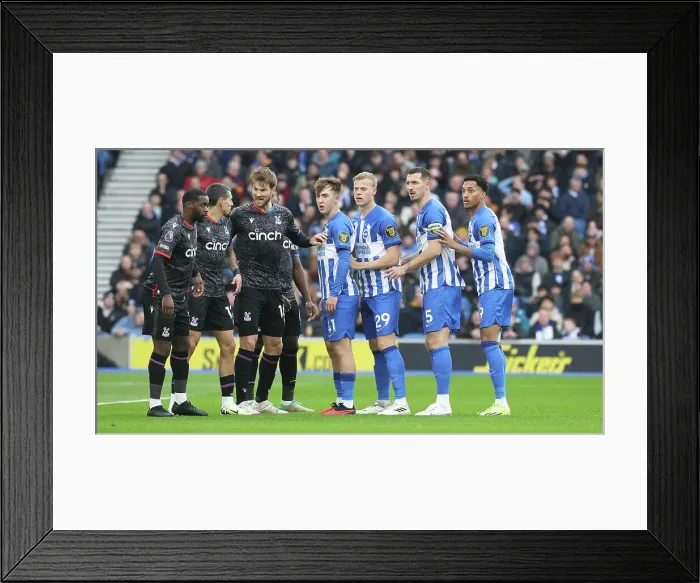 Framed Print : Brighton and Hove Albion v Crystal Palace Premier League 04FEB24 Framed Print : Brighton and Hove Albion v Crystal Palace Premier League 04FEB24